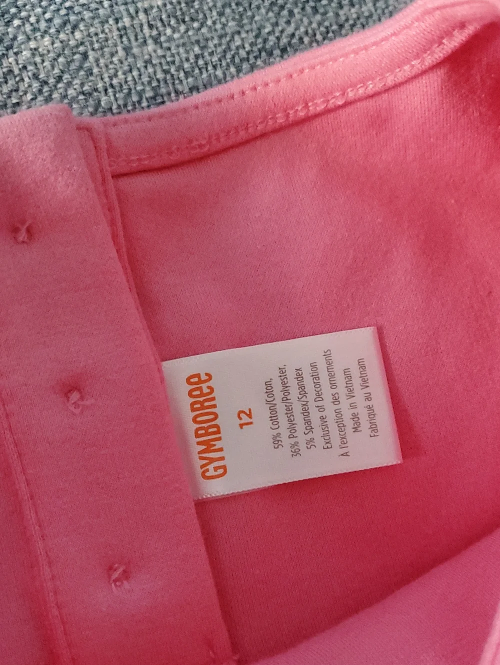 Gymboree Pink Bunny Dress